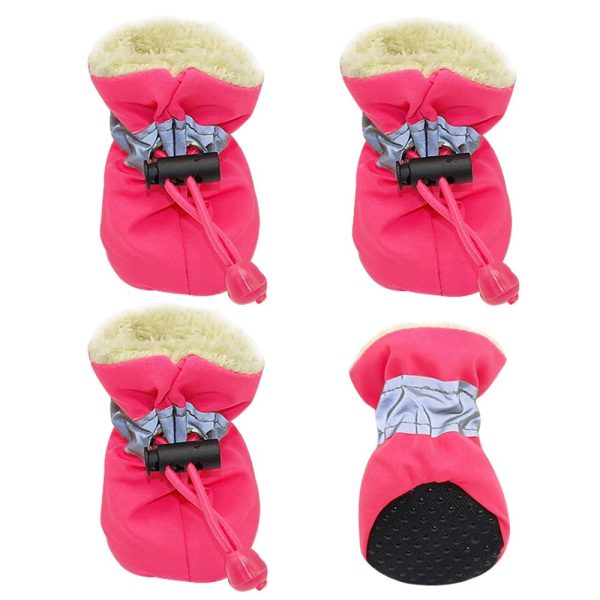 Waterproof Winter Shoes for Small Dogs and Puppies Set - Image 3